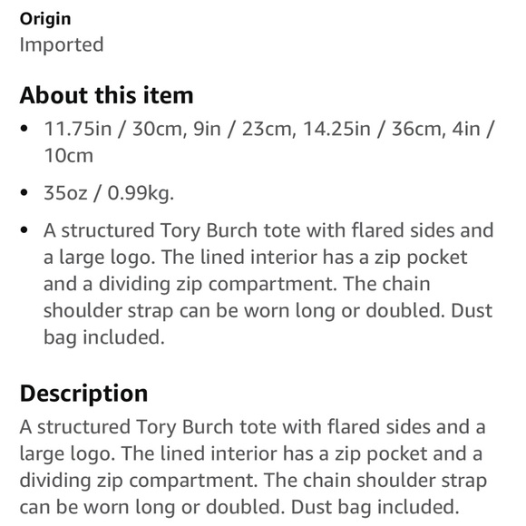 Tory Burch Britten Tote Bag - Picture 14 of 14